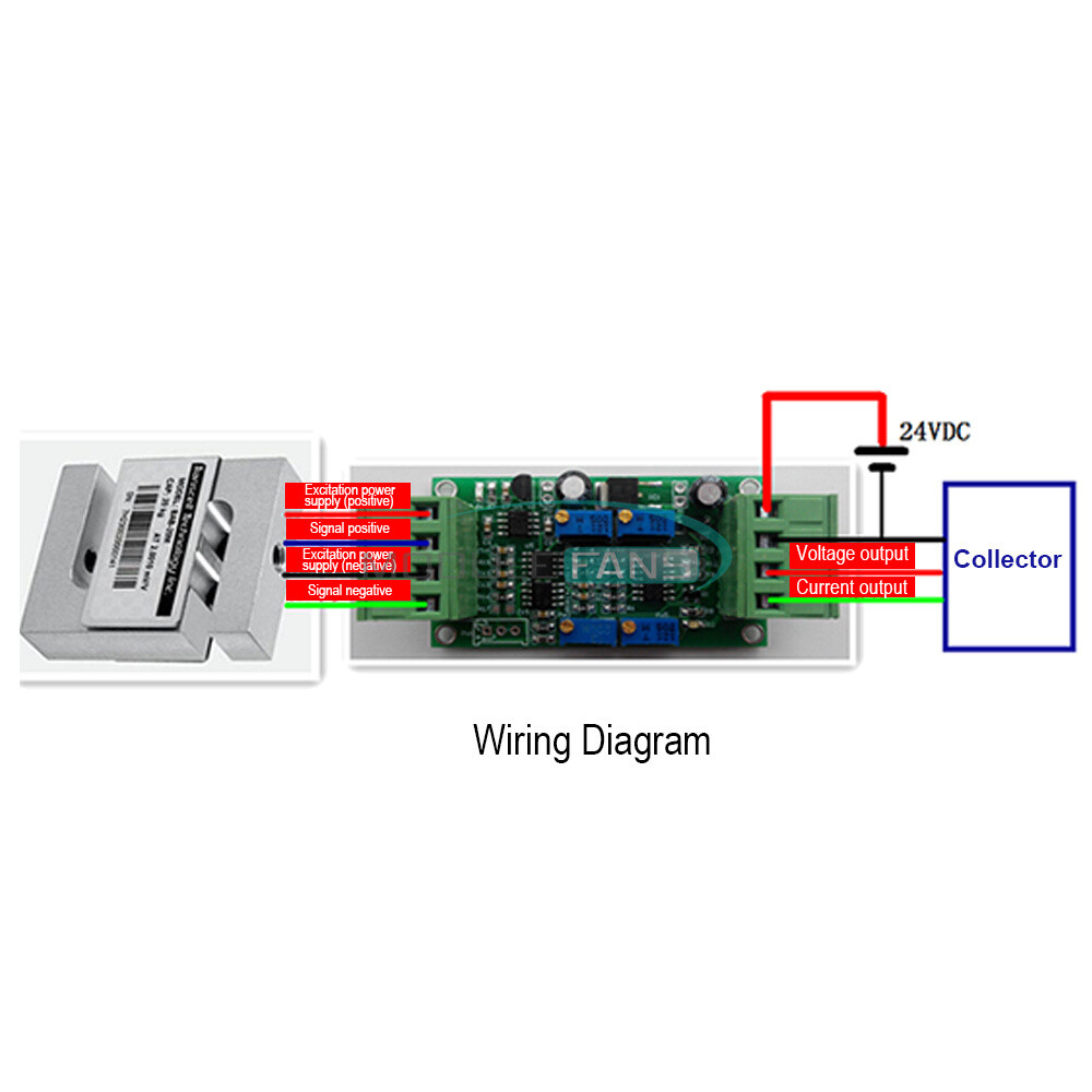 0-5V 0-10V 4-20mA Load Cell Sensor Transmitter Signal Amplifier Module