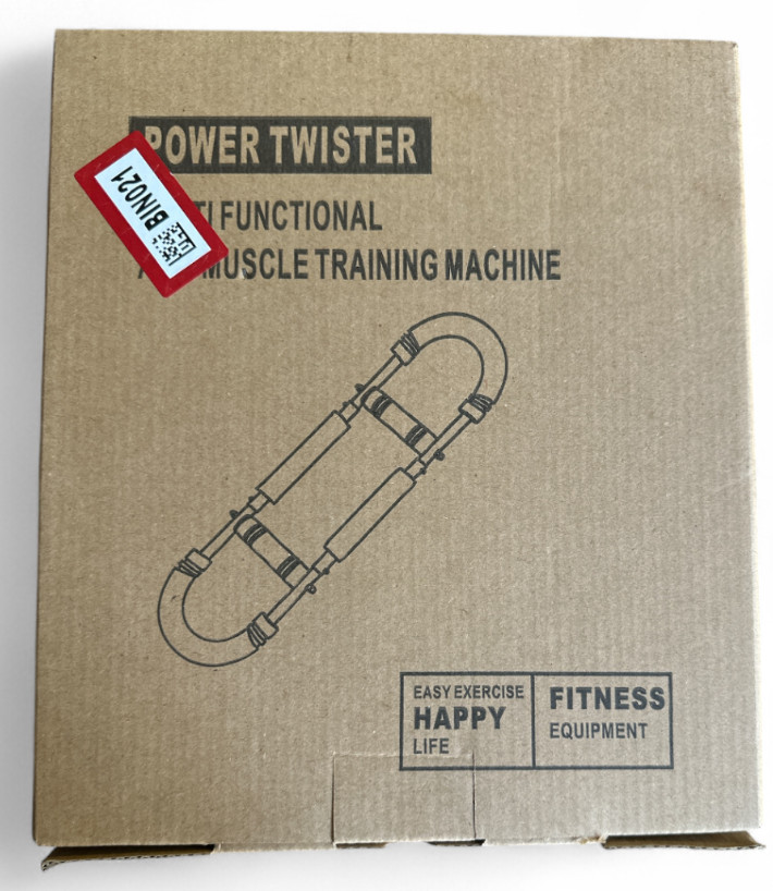 NOAOVO Power Twister Bar Chest Arm Muscle Trainer Home Fitness Equipment