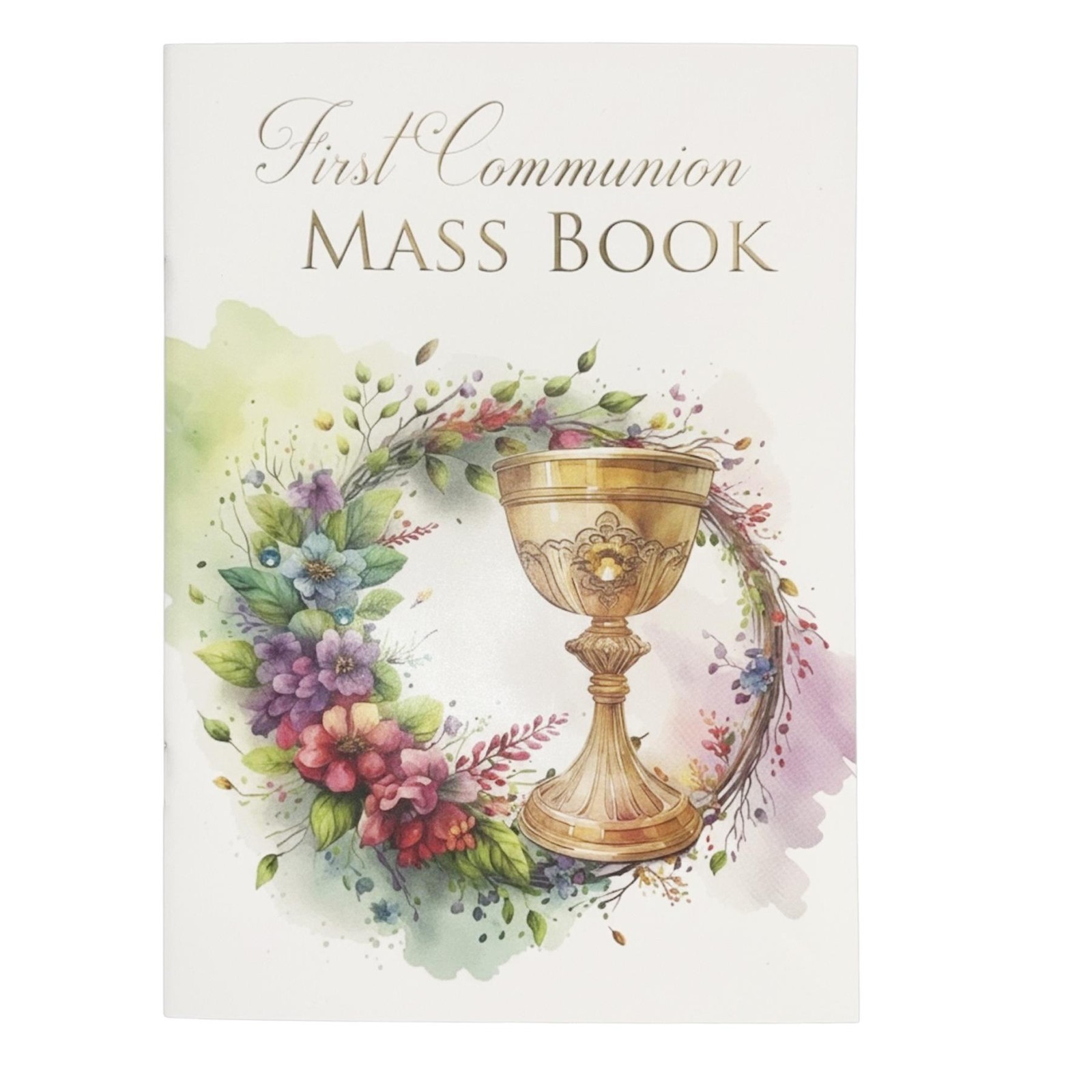 First Communion Mass Book for Children Prayers Religious Paperback 21cm x 15cm