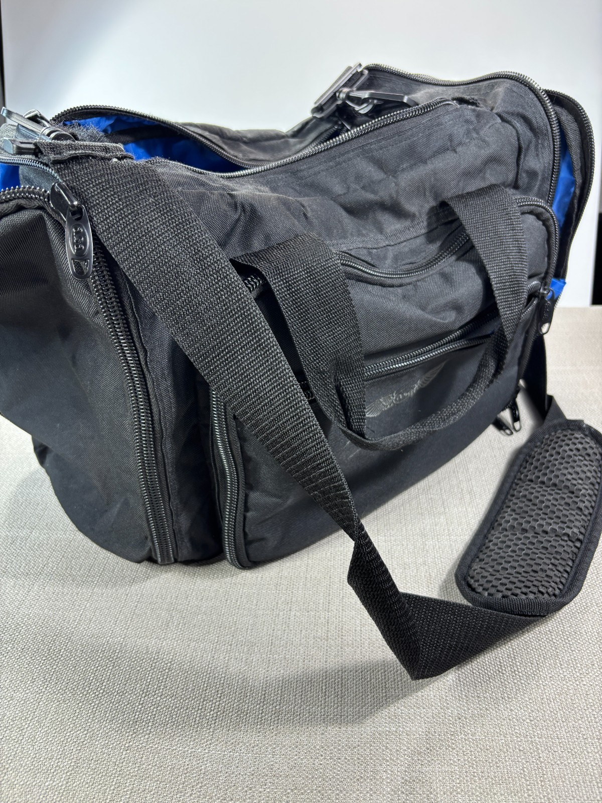 ASA AirClassics Pro Pilot Gear Flight Bag Black Multi Pockets