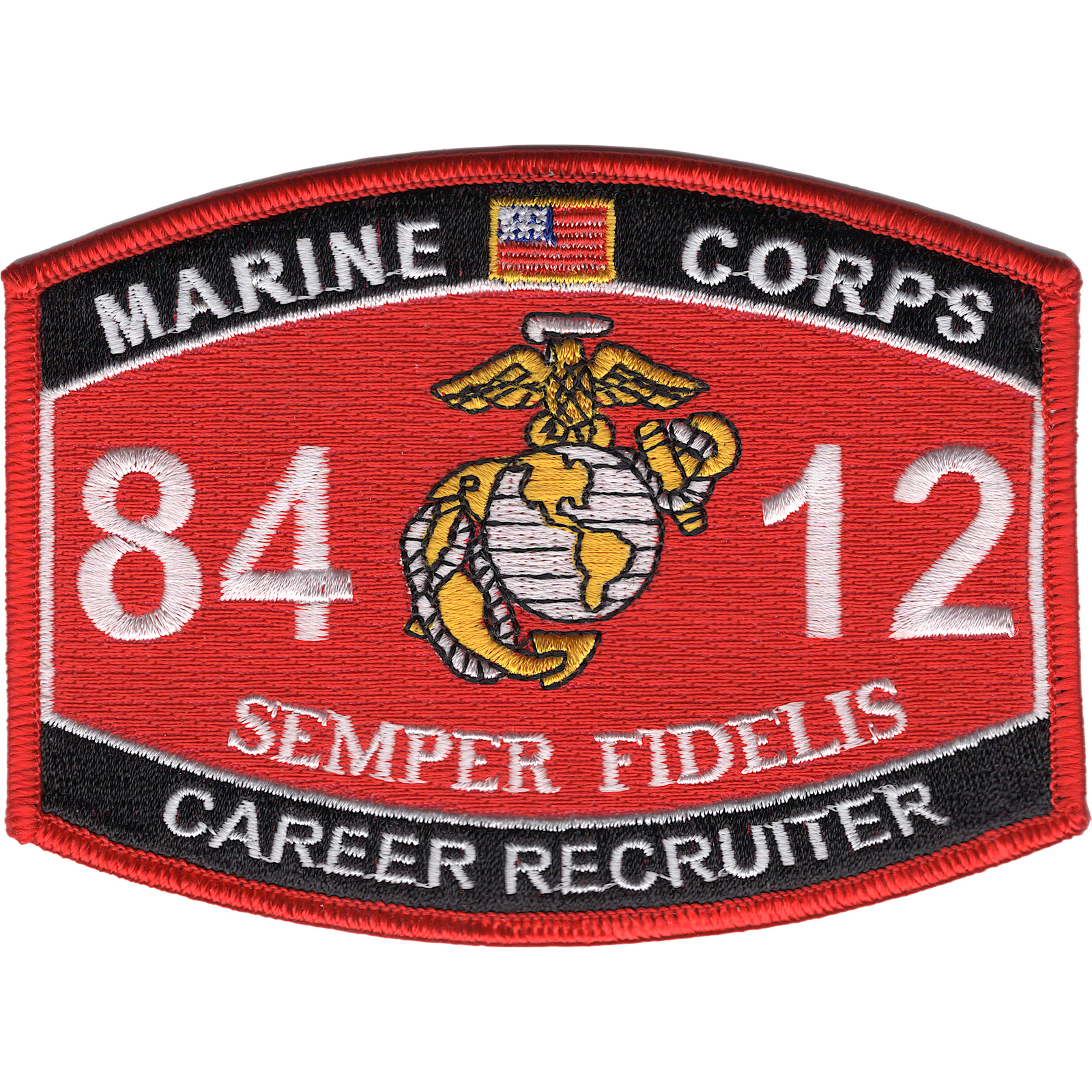8412 Career Recruiter MOS Patch