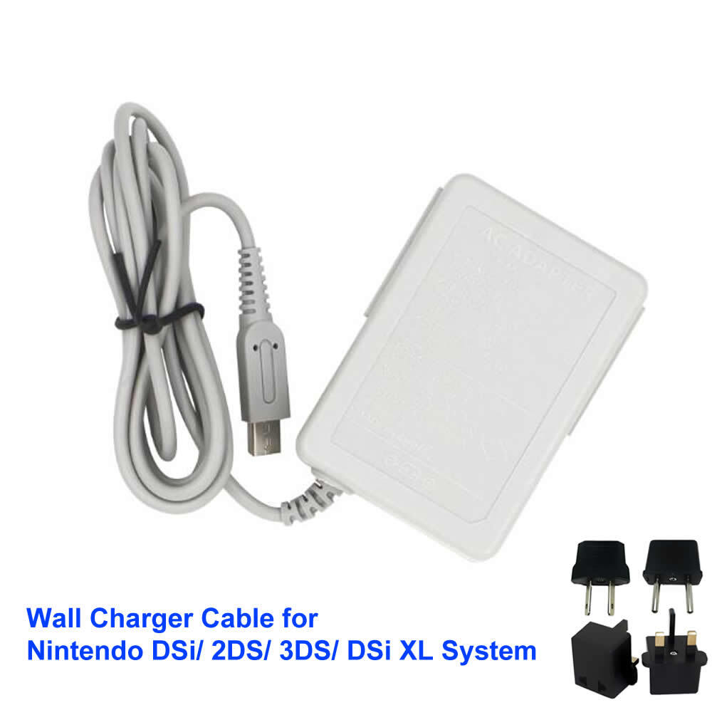 for Nintendo DSi/ 2DS/ 3DS/ DSi XL AC Adapter Home Wall Charger Cable Power Plug