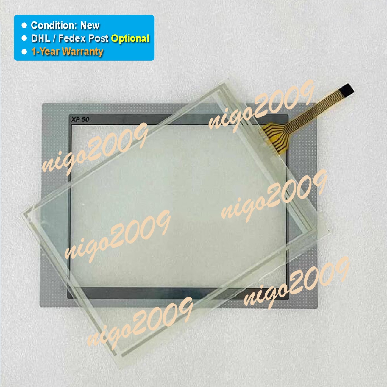 Touch Screen Protective Film Fit for LS XP50-TTA/AC XP50-TTA/DC 1-Year Warranty
