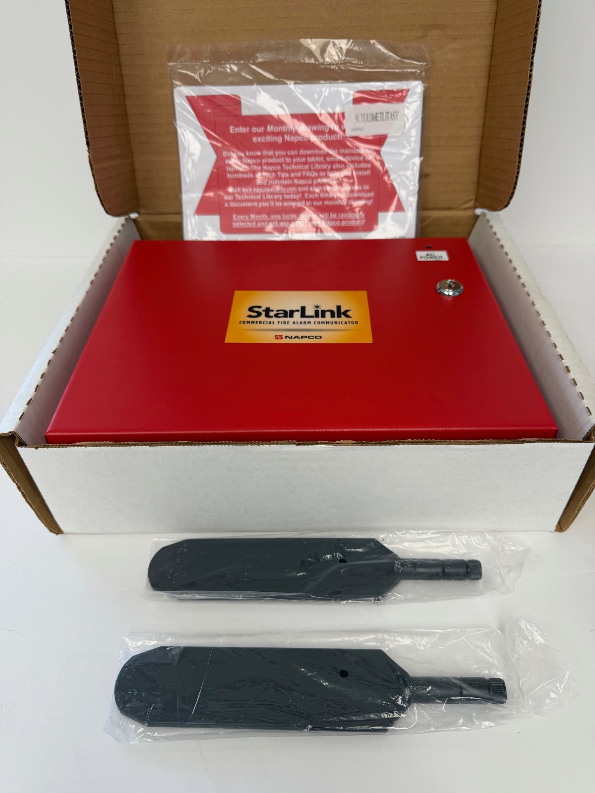 NAPCO STARLINK SLE-LTEA-CFB-PS MERCANTILE FIRE ALARM COMMUNICATOR AT&T