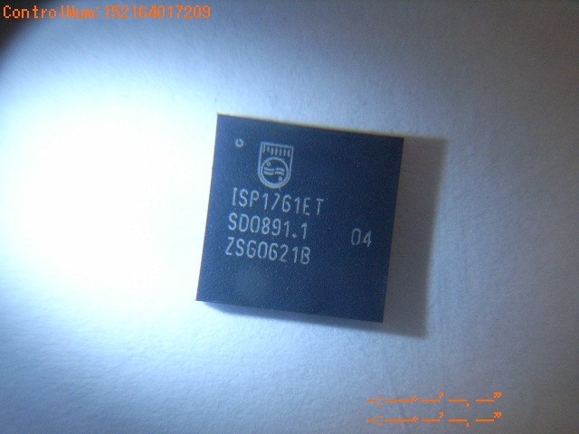 ISP1761ET - NXP - UNIVERSAL SERIAL BUS CONTROLLER, PBGA128 ( 5 pcs
