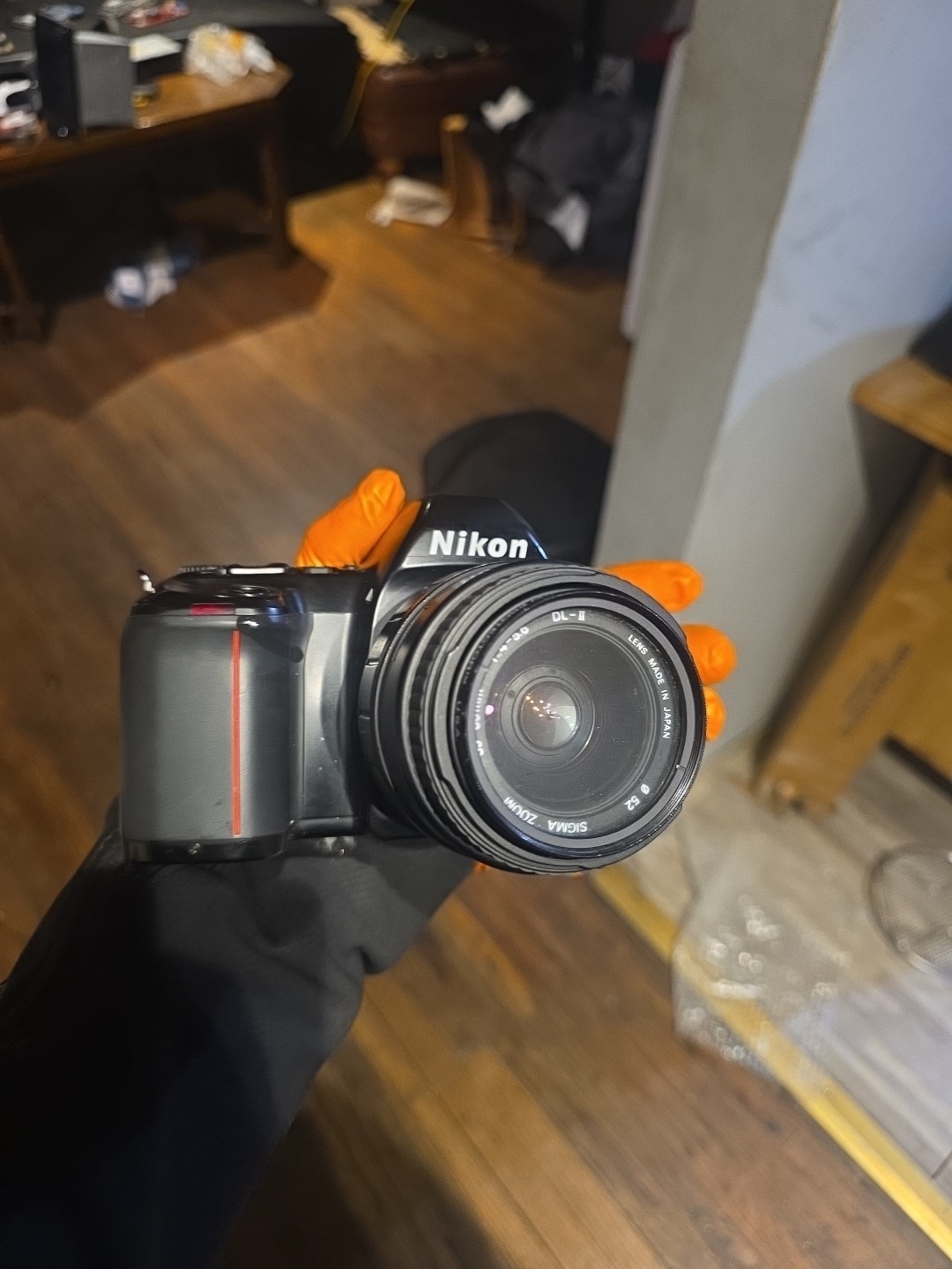 Nixon N6000 Film Camera. With Case. Tested and Working