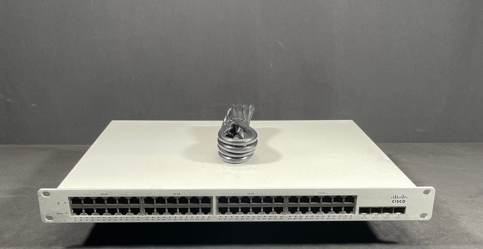 Cisco Meraki  MS220-48LP-HW 48 Port Cloud Managed Switch/Unclaimed- Fast Ship