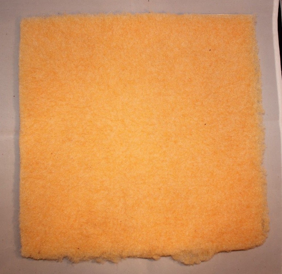 Synthetic Fleece - ~ 5/8" thick - Beige Color - 12 x 24 (E150)