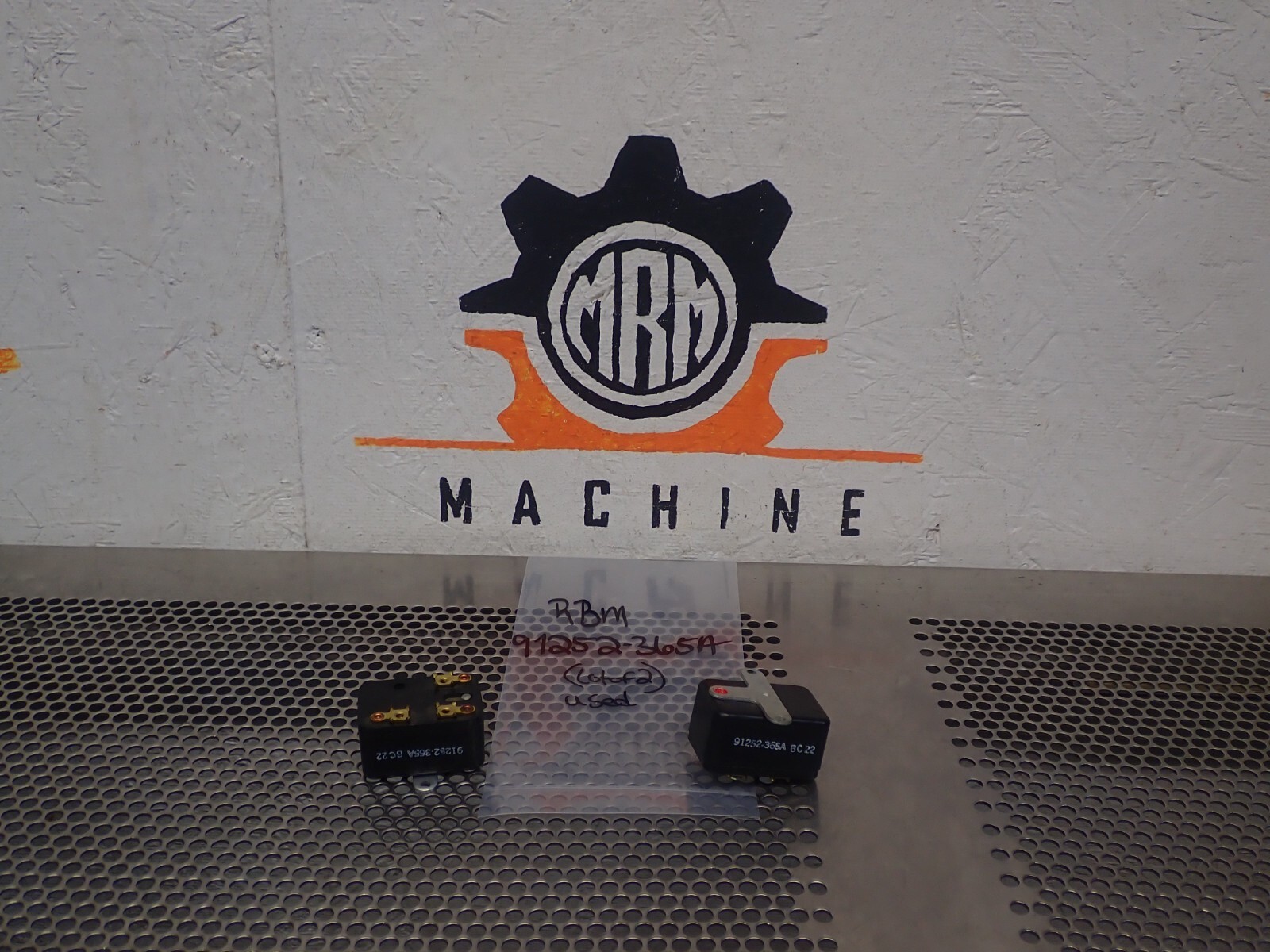 RBM 91252-365A Relays Used With Warranty (Lot of 2) See All Pictures
