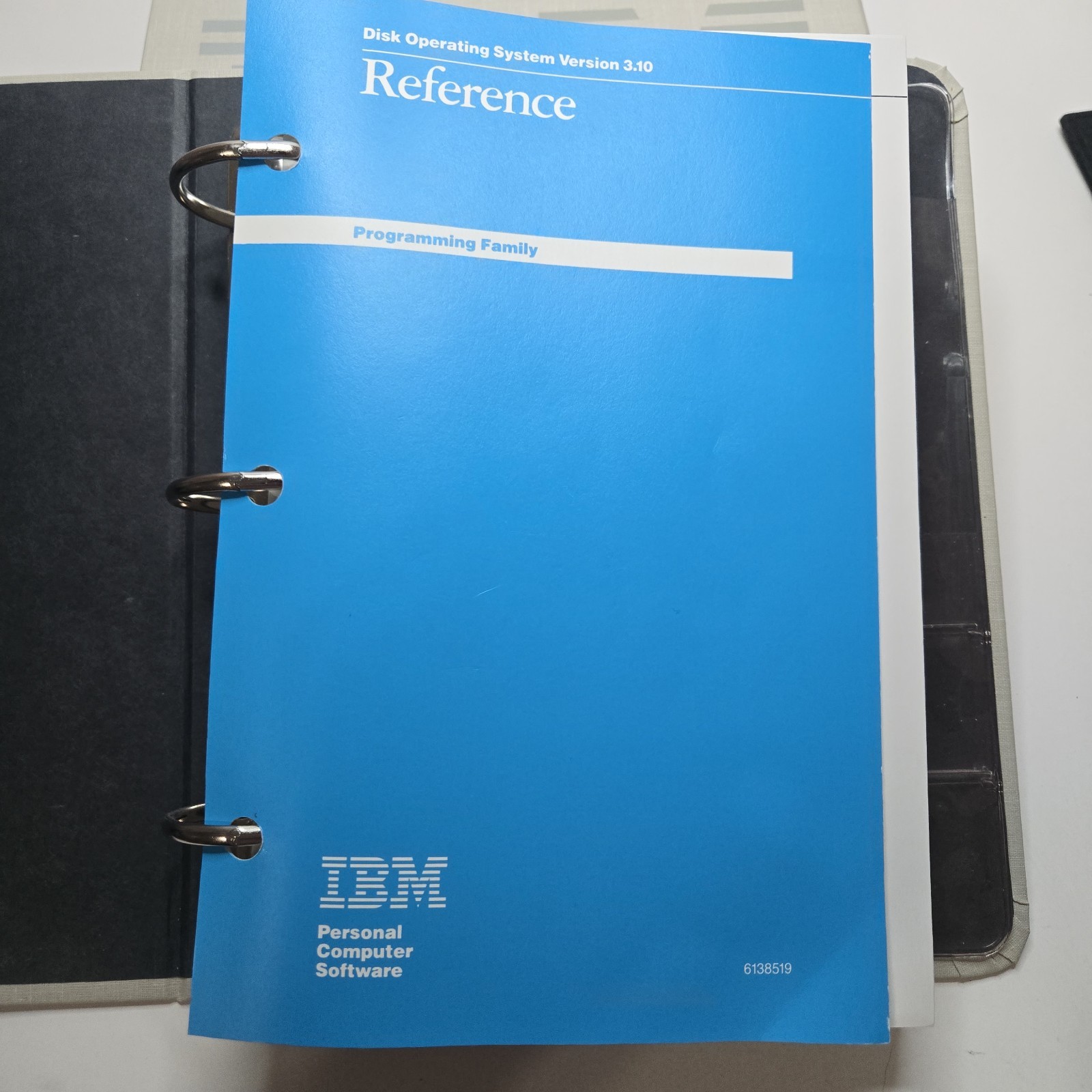 IBM Disk Operating System DOS Version 3.10 For IBM Personal Computers No disks