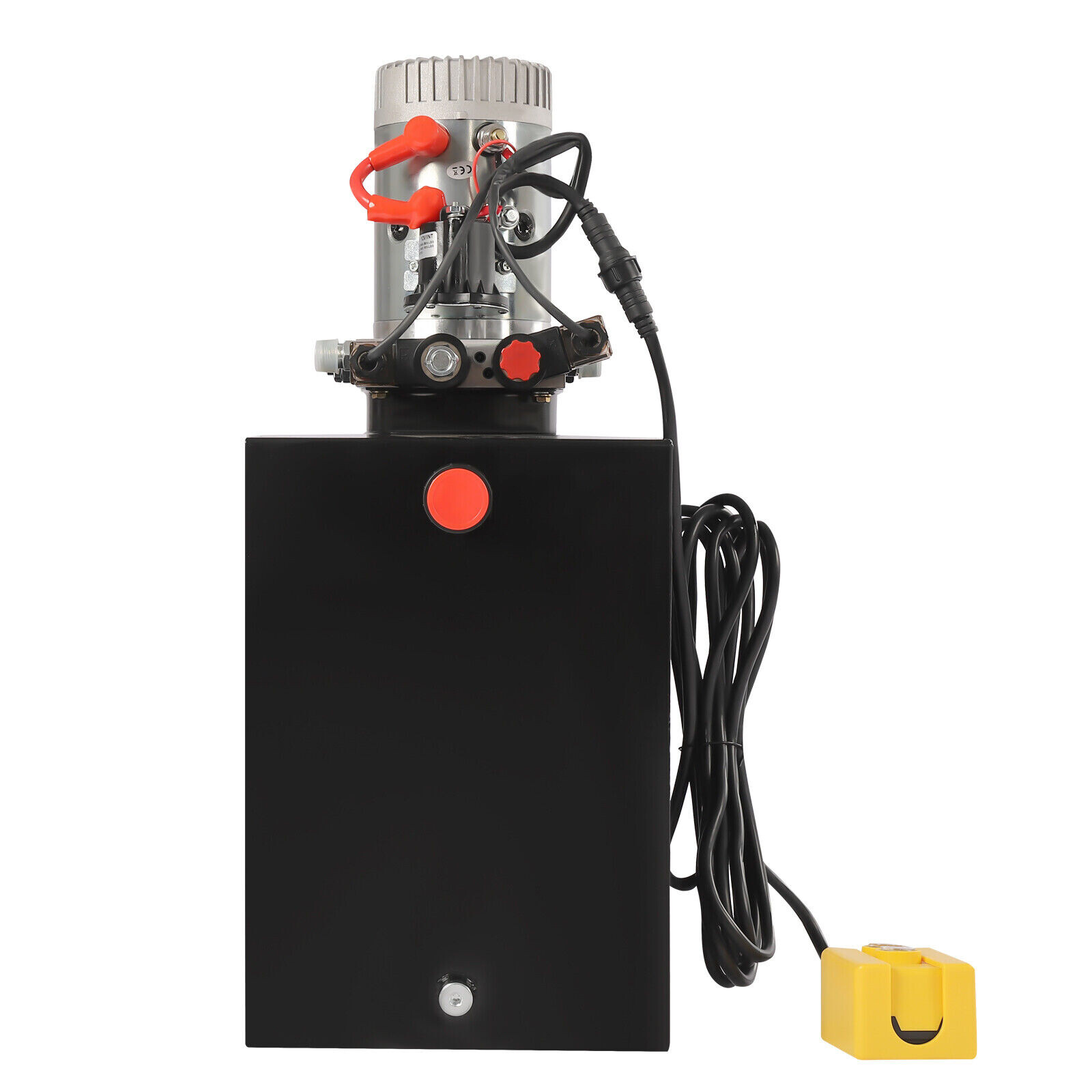 Hydraulic Pump 20 Quart Double Acting Dump Trailer Pump Power Unit DC 12V