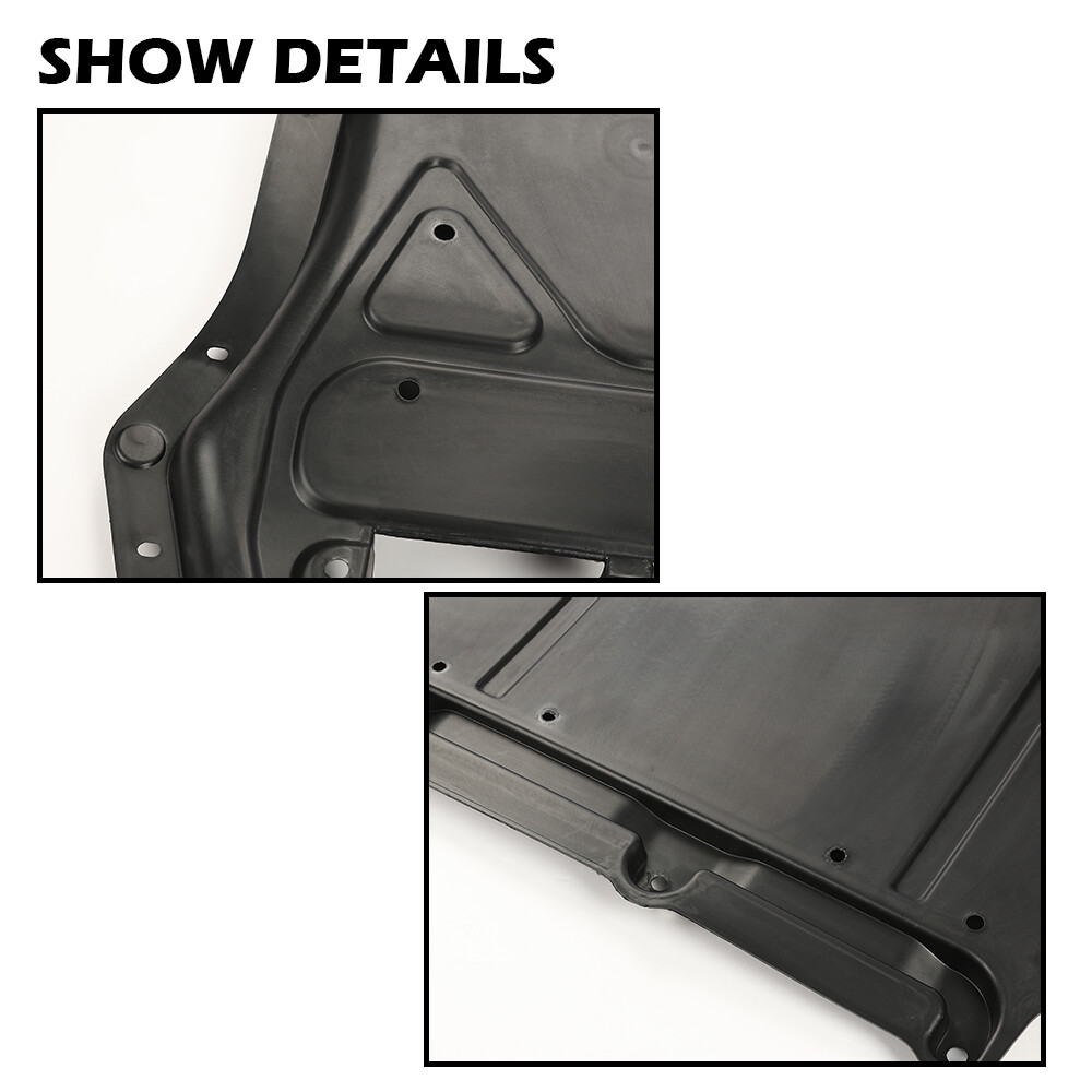 Fit For 2012-2015 Volkswagen Passat Front Engine Splash Shield Under Cover Black