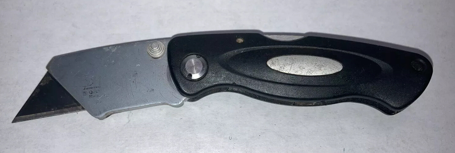 COMPACT Utility Knife Razor Blade Cutter Quick Change