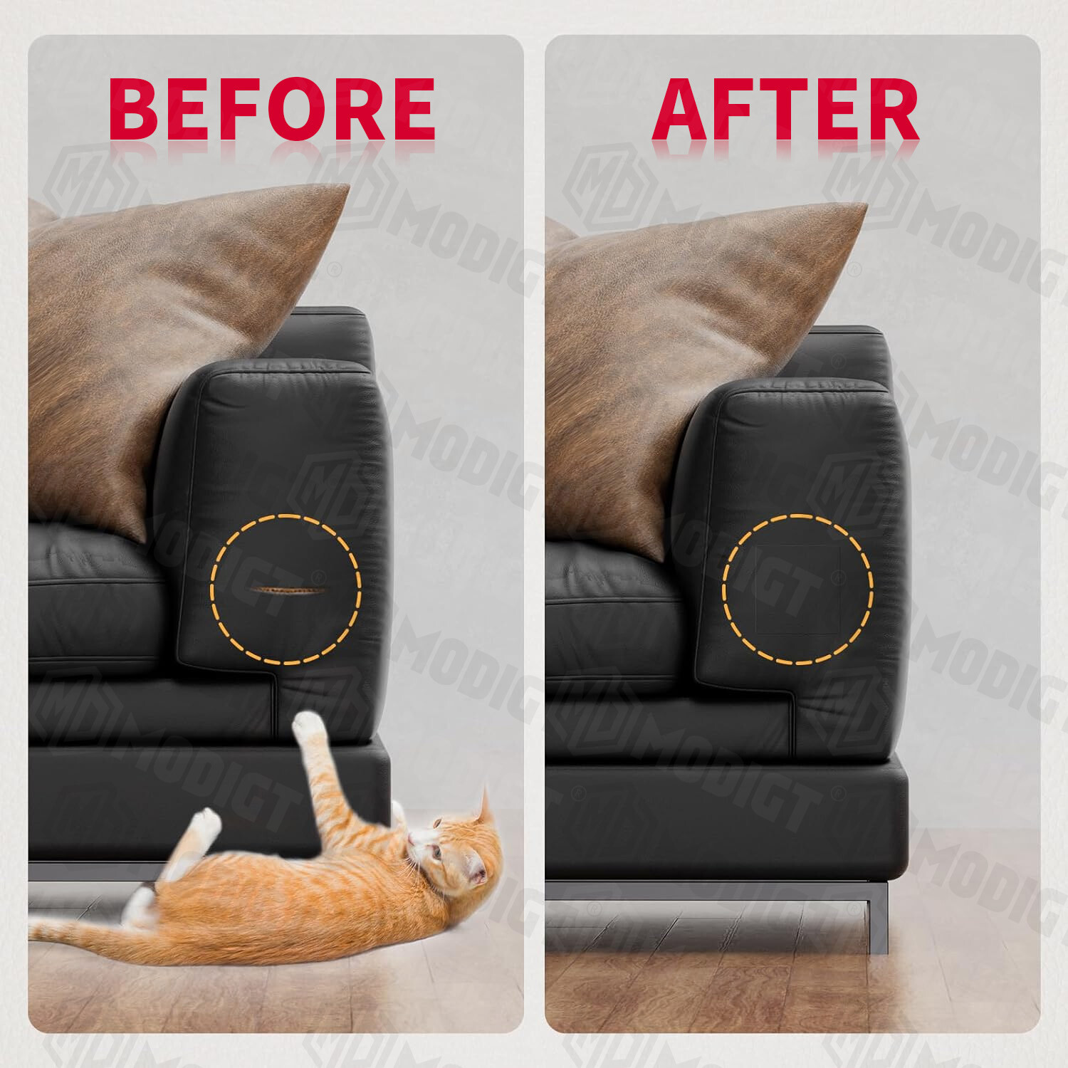 Leather-Repair-Patch Self-Adhesive Leather Refinisher-Cuttable Sofa Repair-Patch
