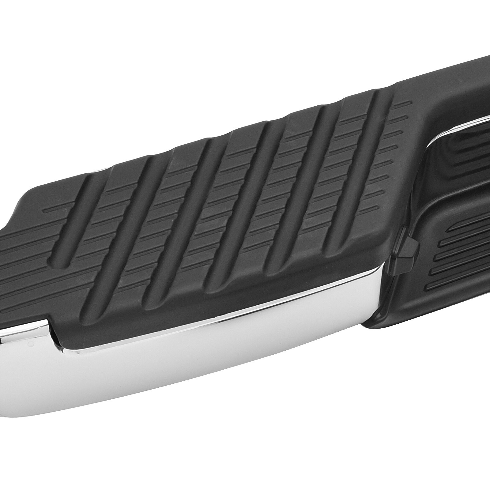 Complete Chrome Rear Step Bumper Assembly For 1998-2004 Nissan Frontier - Steel