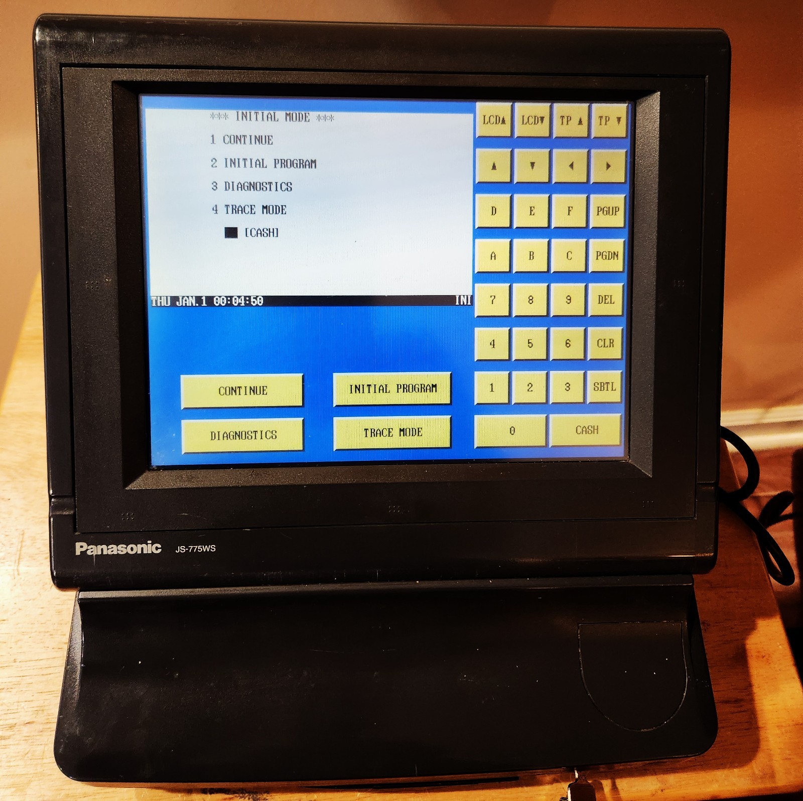 Panasonic JS-775WS U10 Touchscreen POS Terminal Register