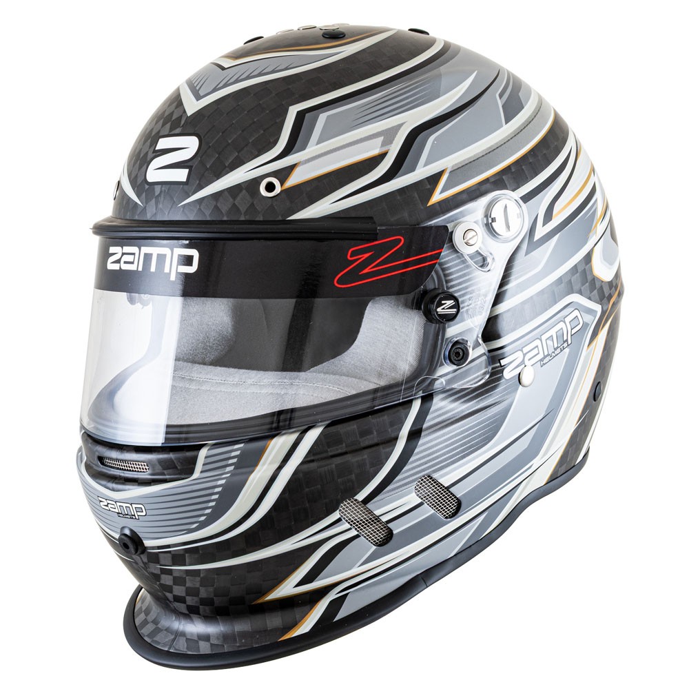 Zamp Helmet H781C15S; RZ-67D Graphic Small Matte Gray Carbon Graphic SA2025