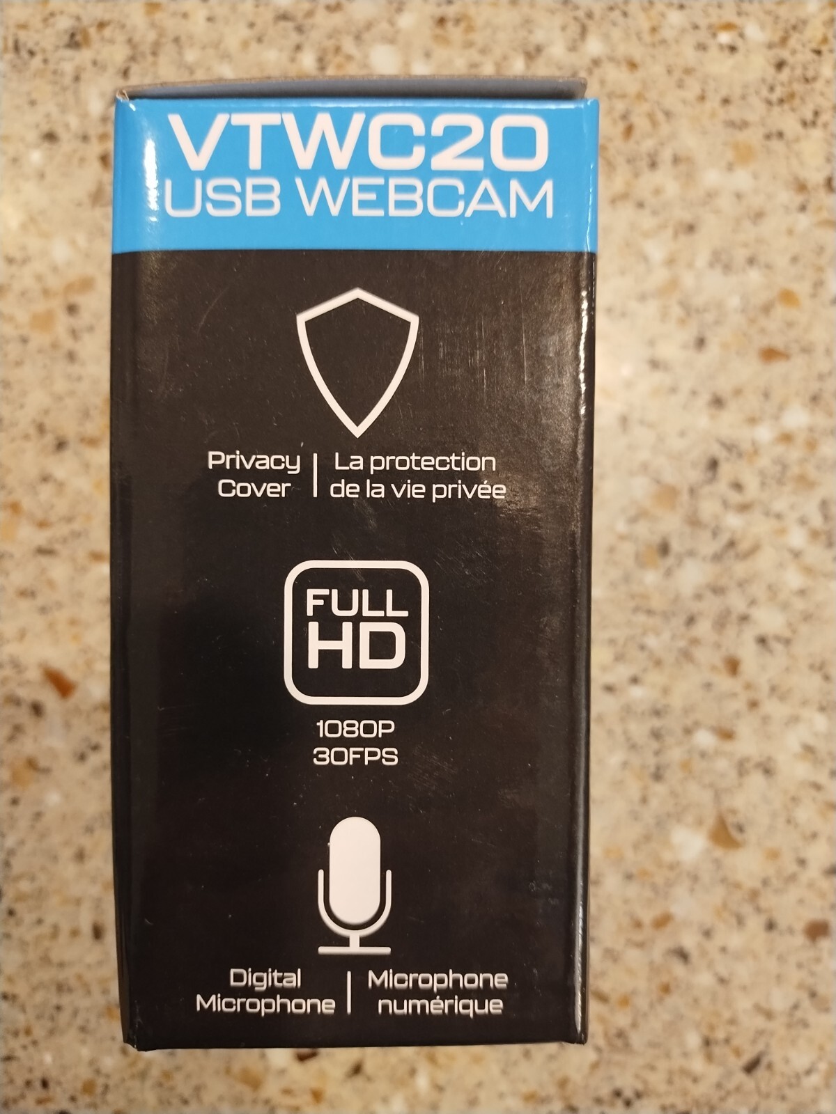 1080P/ 30FPS Visiontek USB Webcam Full HD