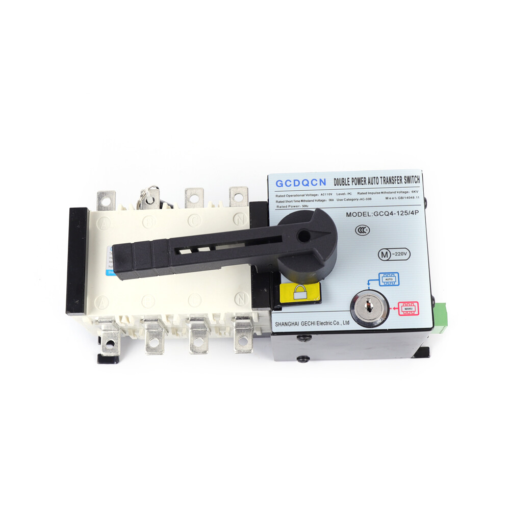 100AMP Automatic Changeover Isolation Generator Dual Power Transfer Switch