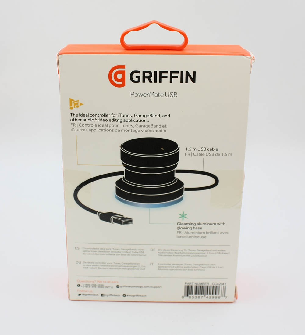 New Griffin Powermate USB (black) Programmable Controller