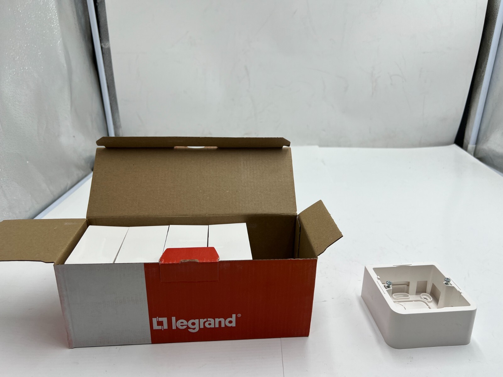 (QTY 10) Legrand 802 81 Surface Mounting Boxes