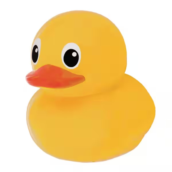 2.91 In. Plug-In Yellow Duck Automatic LED Night Light (1-Pack)