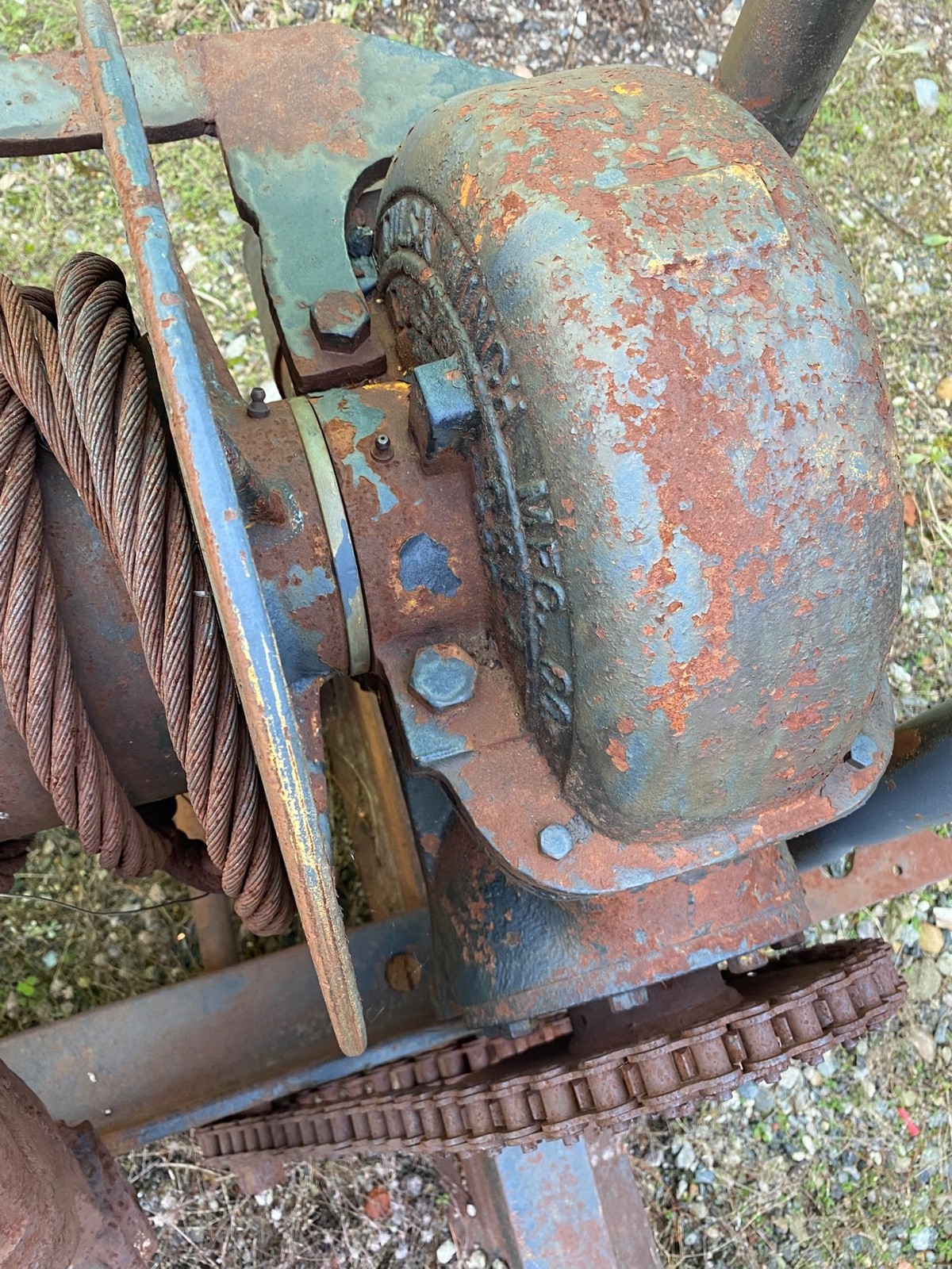 Vintage Braden Winches