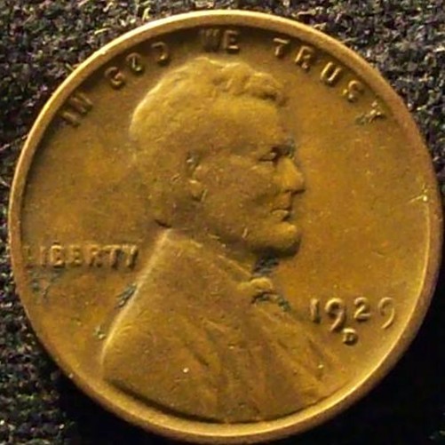 1929 D Wheat Cent Penny