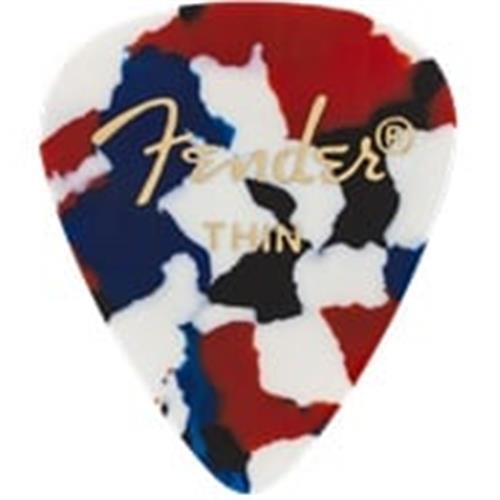 Fender Confetti Thin Picks, 12-pack