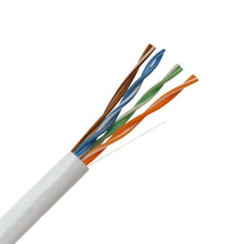 CAT 6 PATCH CABLE 14 FOOT WHITE SR COMPONENTS C6PCWH14