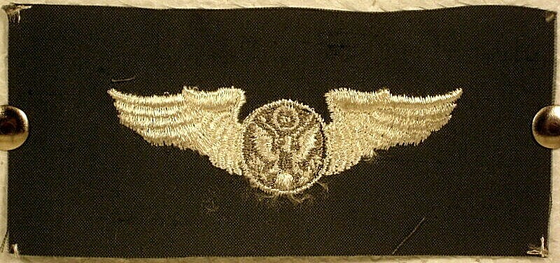 Air Force Basic Enlisted Aircrew Wings Flight Suit Green Badge Insignia Patch
