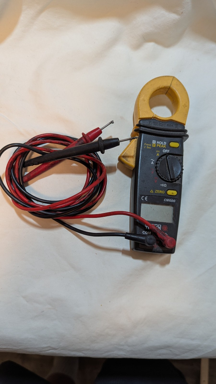 Matco Tools Multimeter CM 600, Inductive Clamp Nice, 600A Ready To Work. Quality