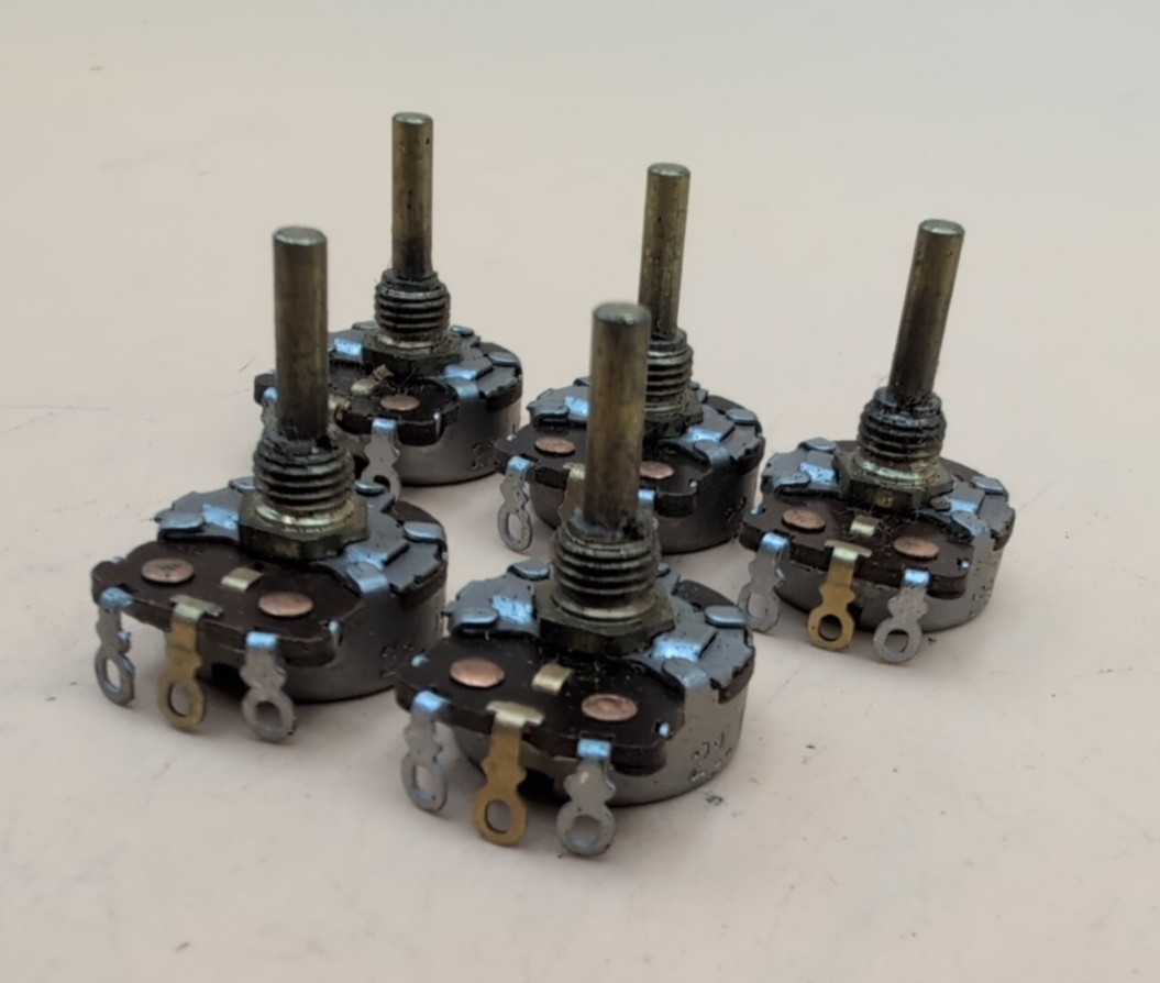CTS 1.2K (1,200) OHM POTENTIOMETER LINEAR TAPER 1376004 (QTY 5)