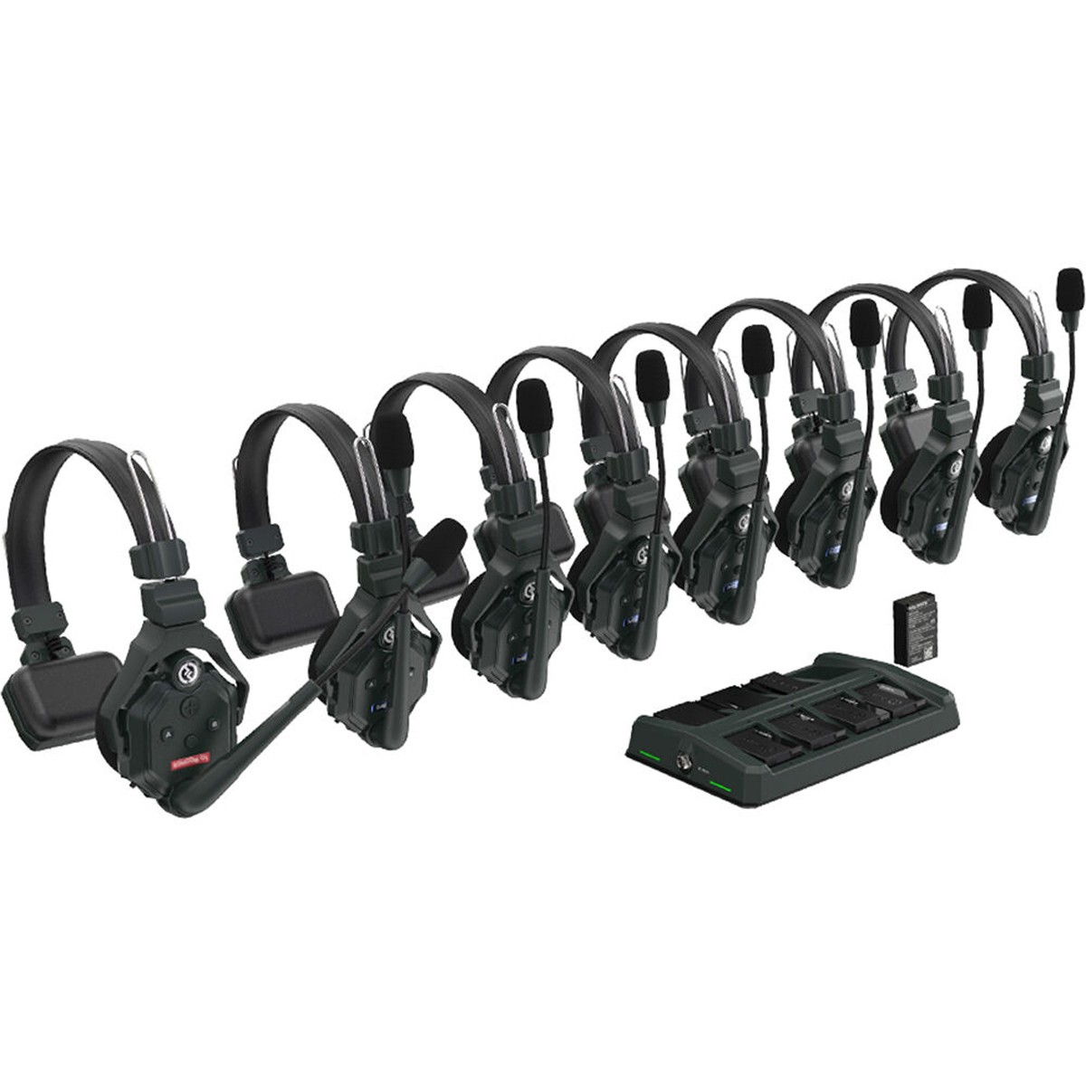 Hollyland Solidcom C1 Full-Duplex Wireless Intercom System with 8x Headsets