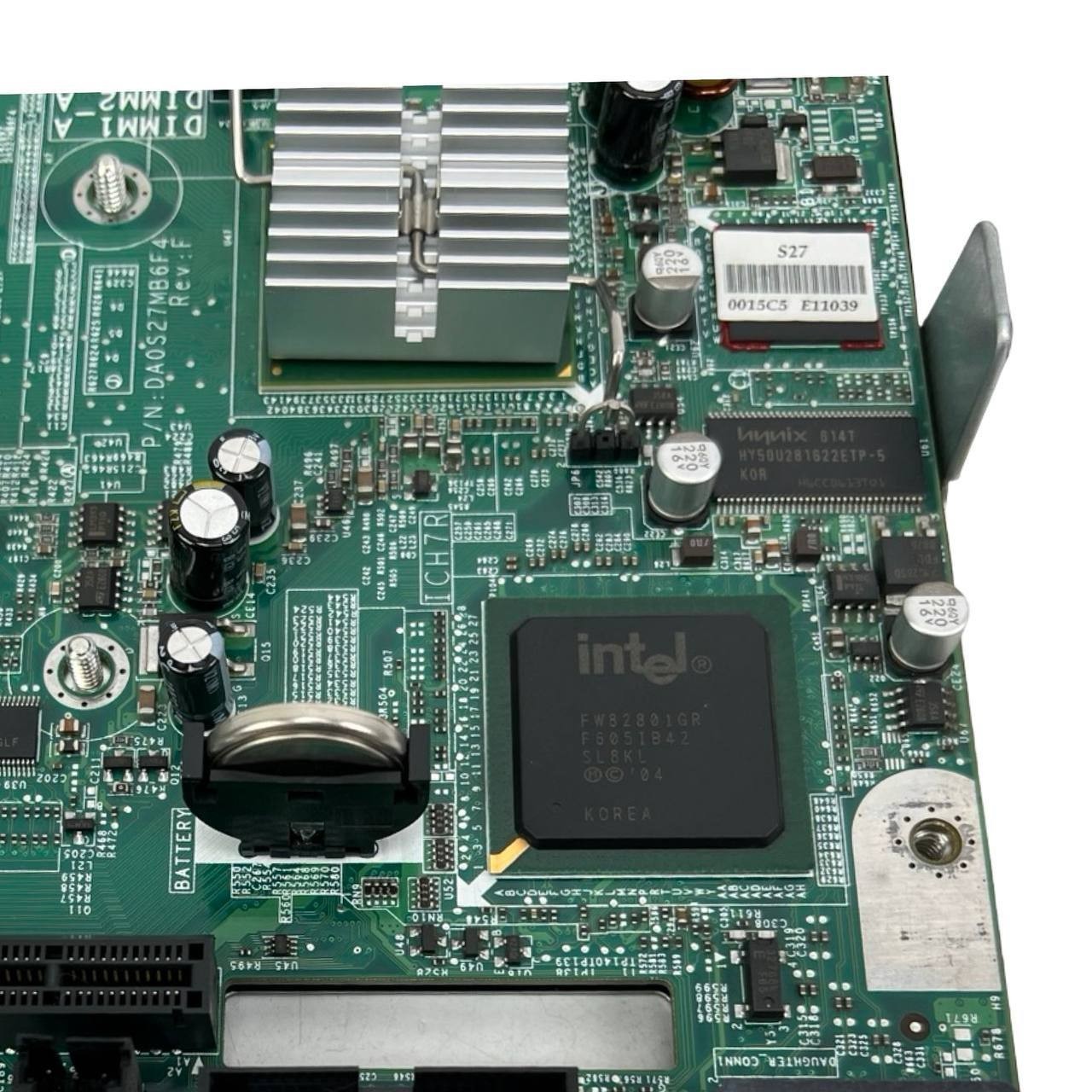 DELL POWEREDGE 850 SERVER MOTHERBOARD 0FJ365 w/ CPU + Back Plate - Tested!