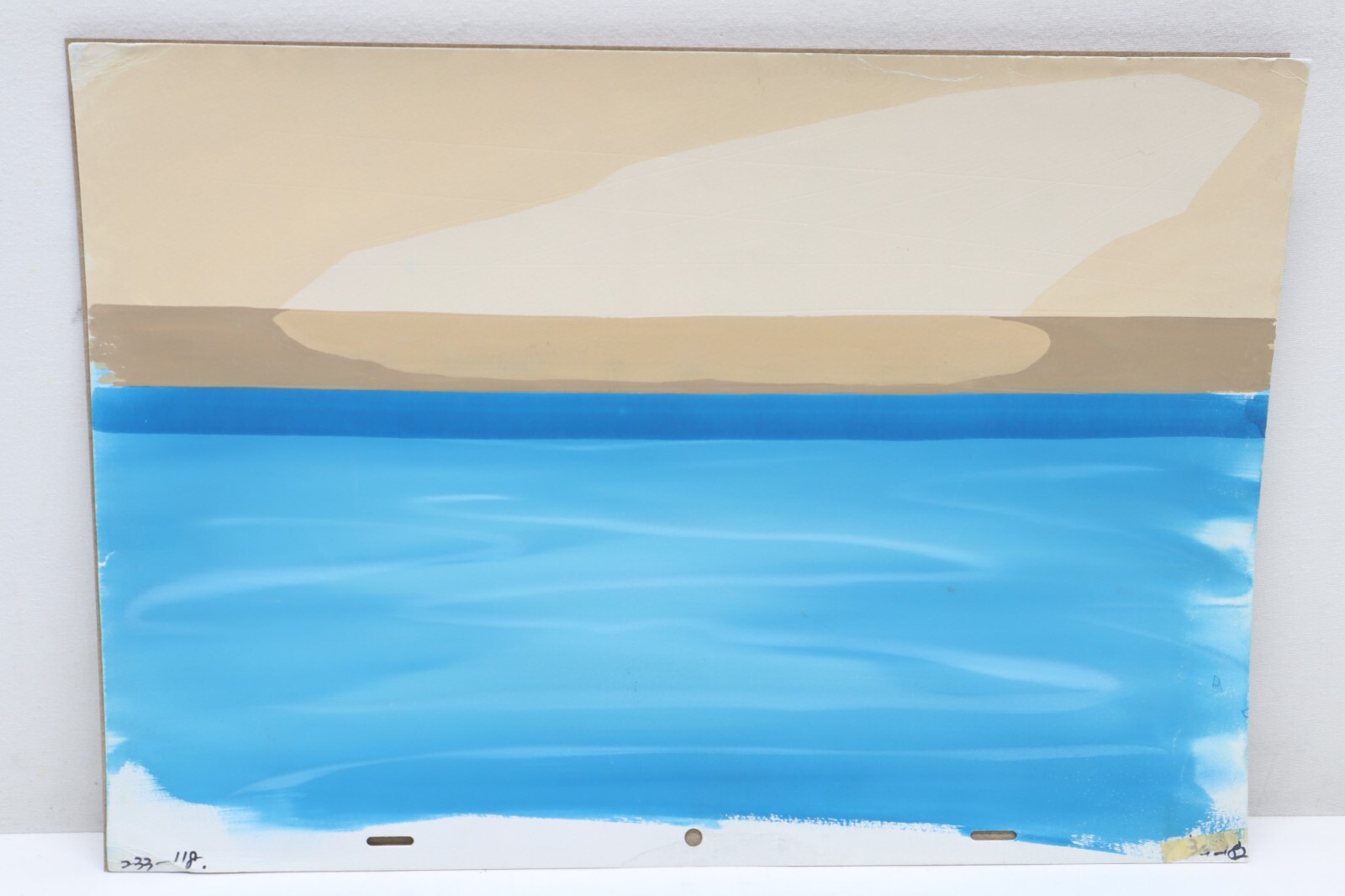 Original Hand Painted Animation Production Background (232-7)