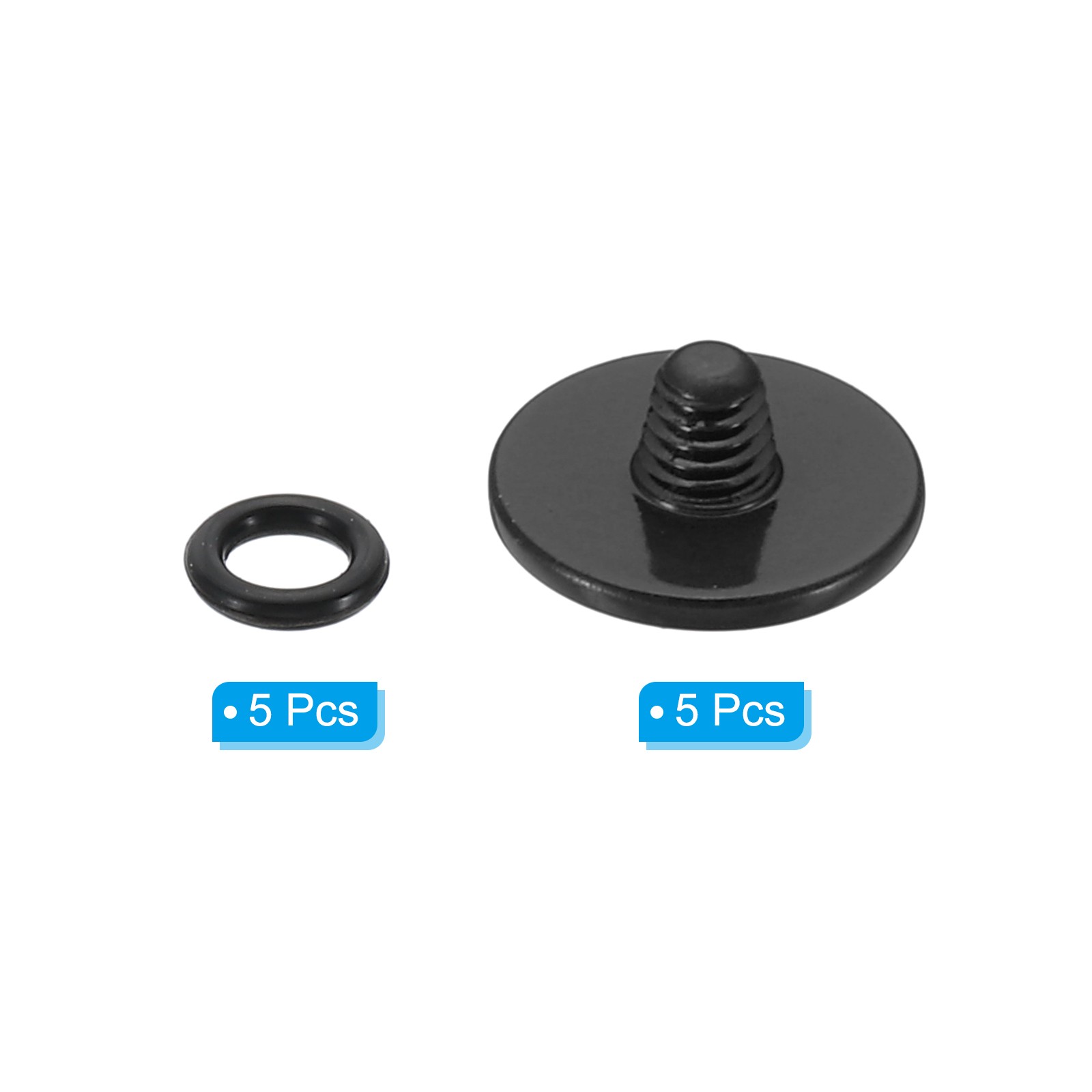 5 x Camera Shutter Button Shutter Release Button Convex Black