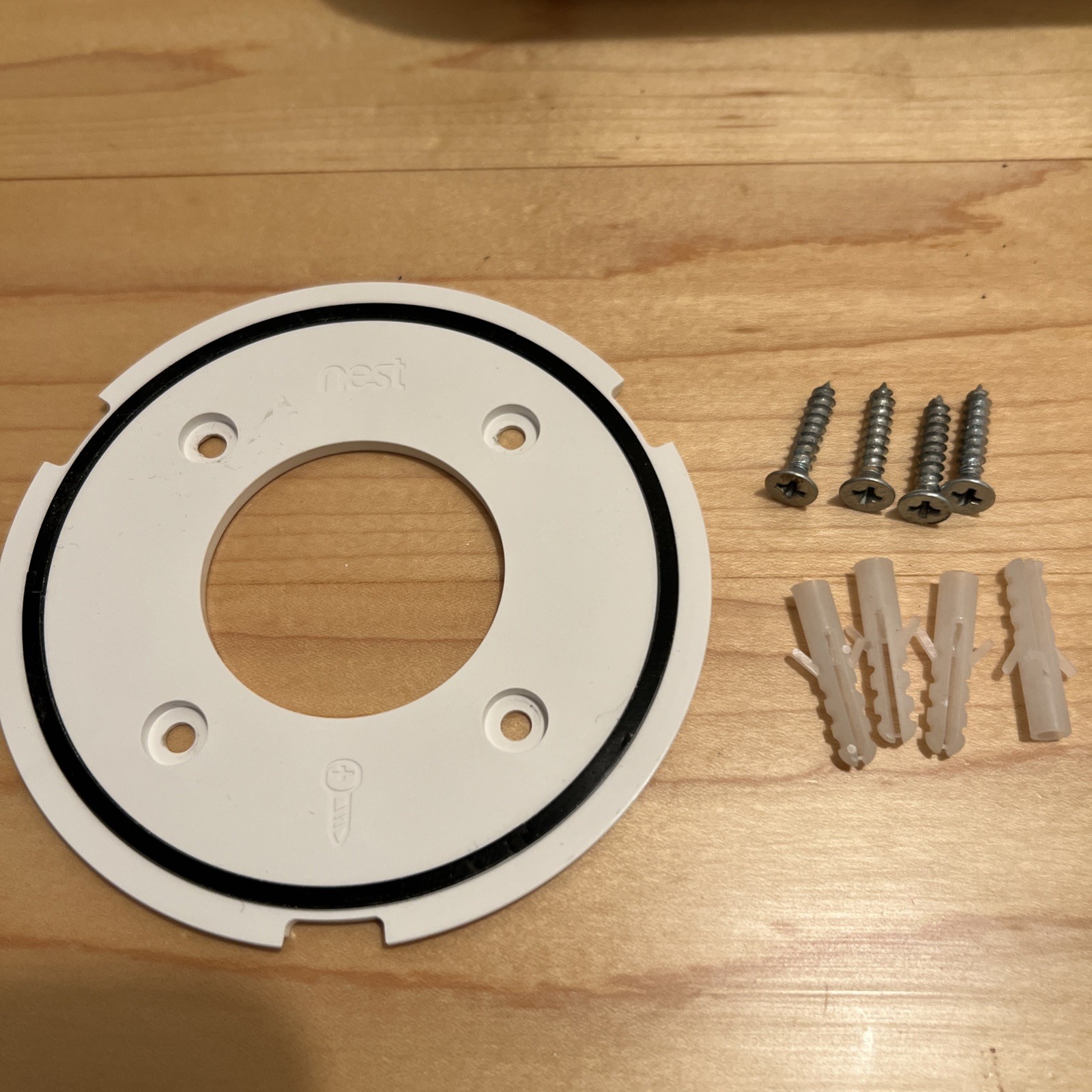 Nest Protect Replacement Mount Wall Plate W/ Hardware Included 2nd Gen Alarm