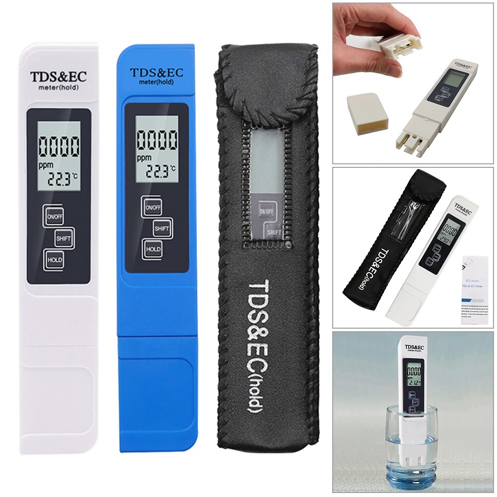 Salt Water-Pool Fish Pond Test Digital LCD Salinity Temp Tester Meter Pen Tools
