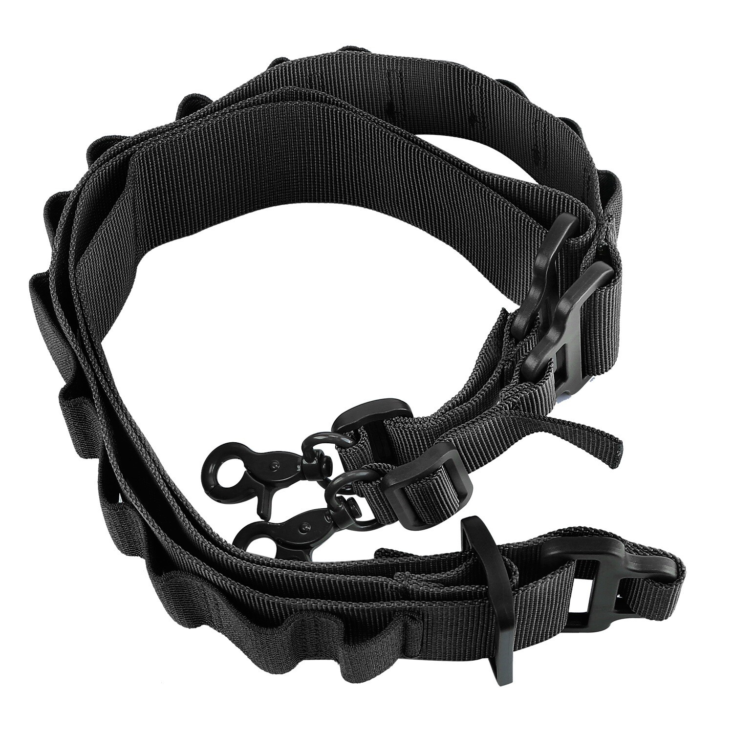 Tactical Two Point Sling Strap Rifle Gun Sling Shoulder Strap with 2 QD Buckle