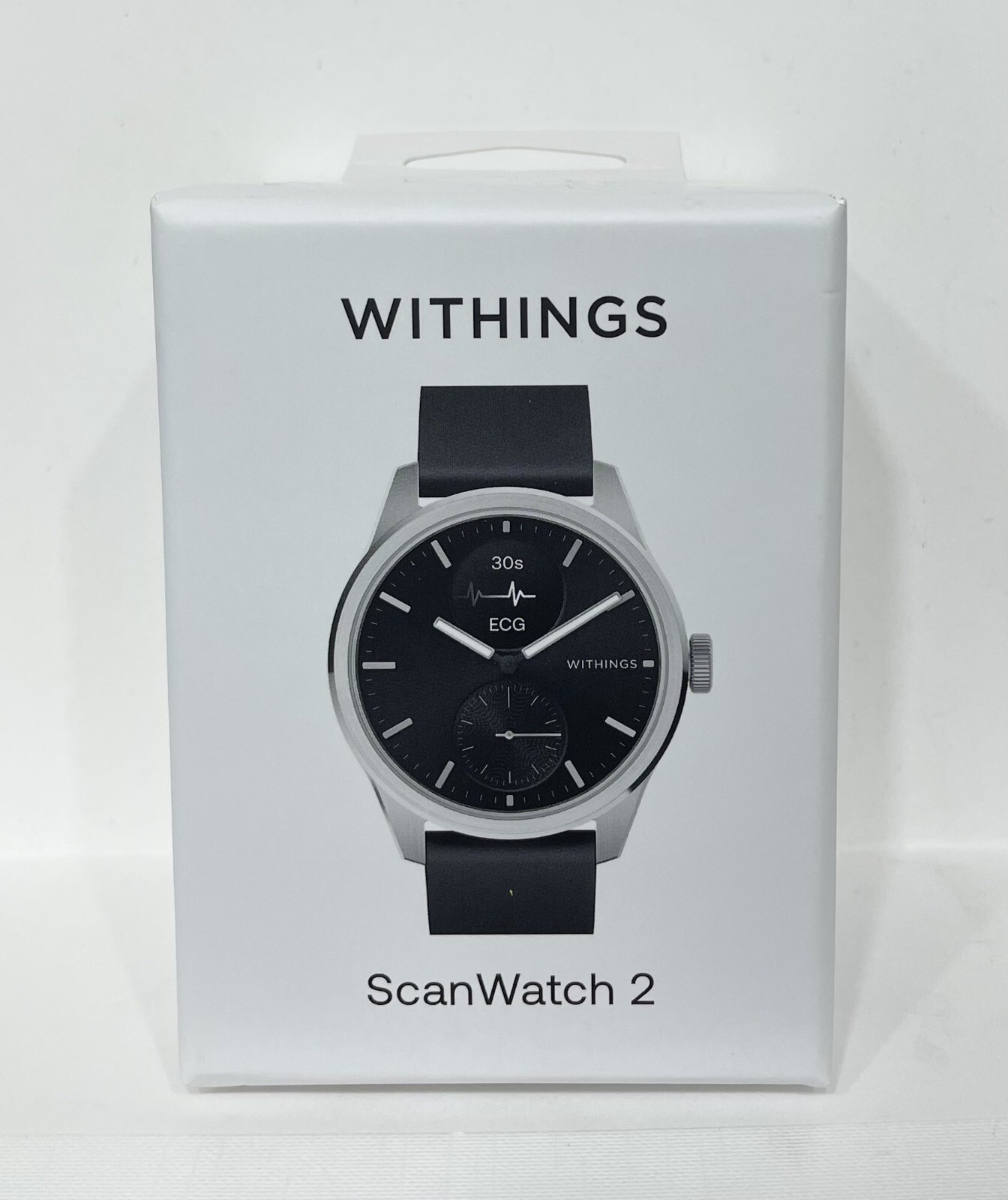 Withings ScanWatch 2 (Black / Silver) (42mm) (HWA10-model 4-All-Int) (NISB)