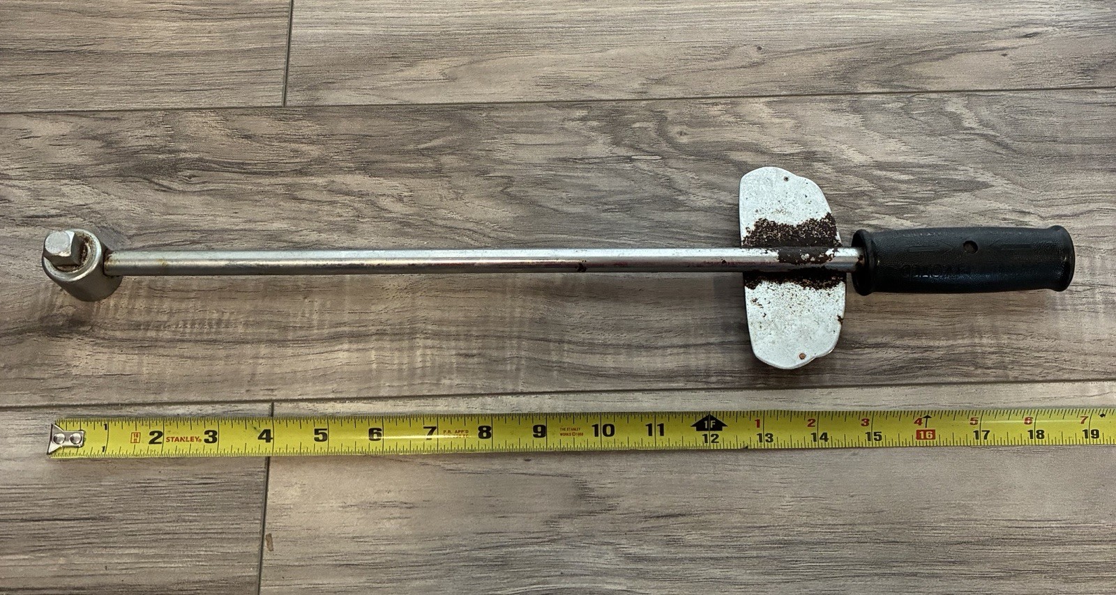 vintage CTI torque wrench half inch drive commercial