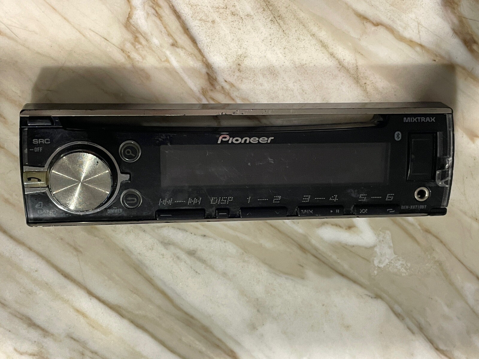 PIONEER DEH-X6710BT CAR STEREO PIONEER DEH-X6710BT FACEPLATE ONLY  OEM🟠