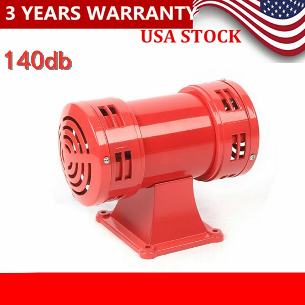 Air Siren 140db Industrial Siren Motor Driven Siren MS-490 Air Raid Horn