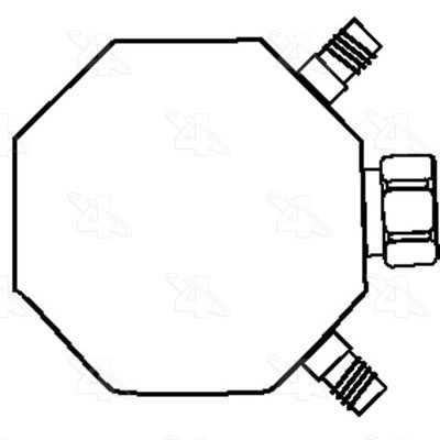 FOUR SEASONS A/C Accumulator Fits 1977-1981 Cadillac DeVille