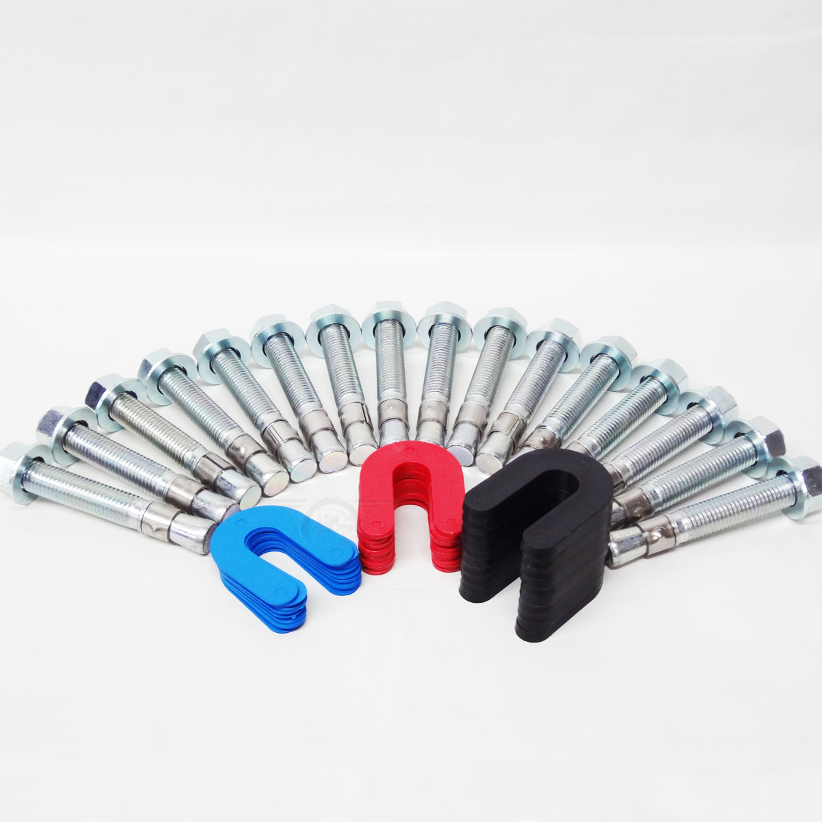 Forward Lift Installation install Kit 16 Wedge Anchor Bolts & 30 pack shims pack