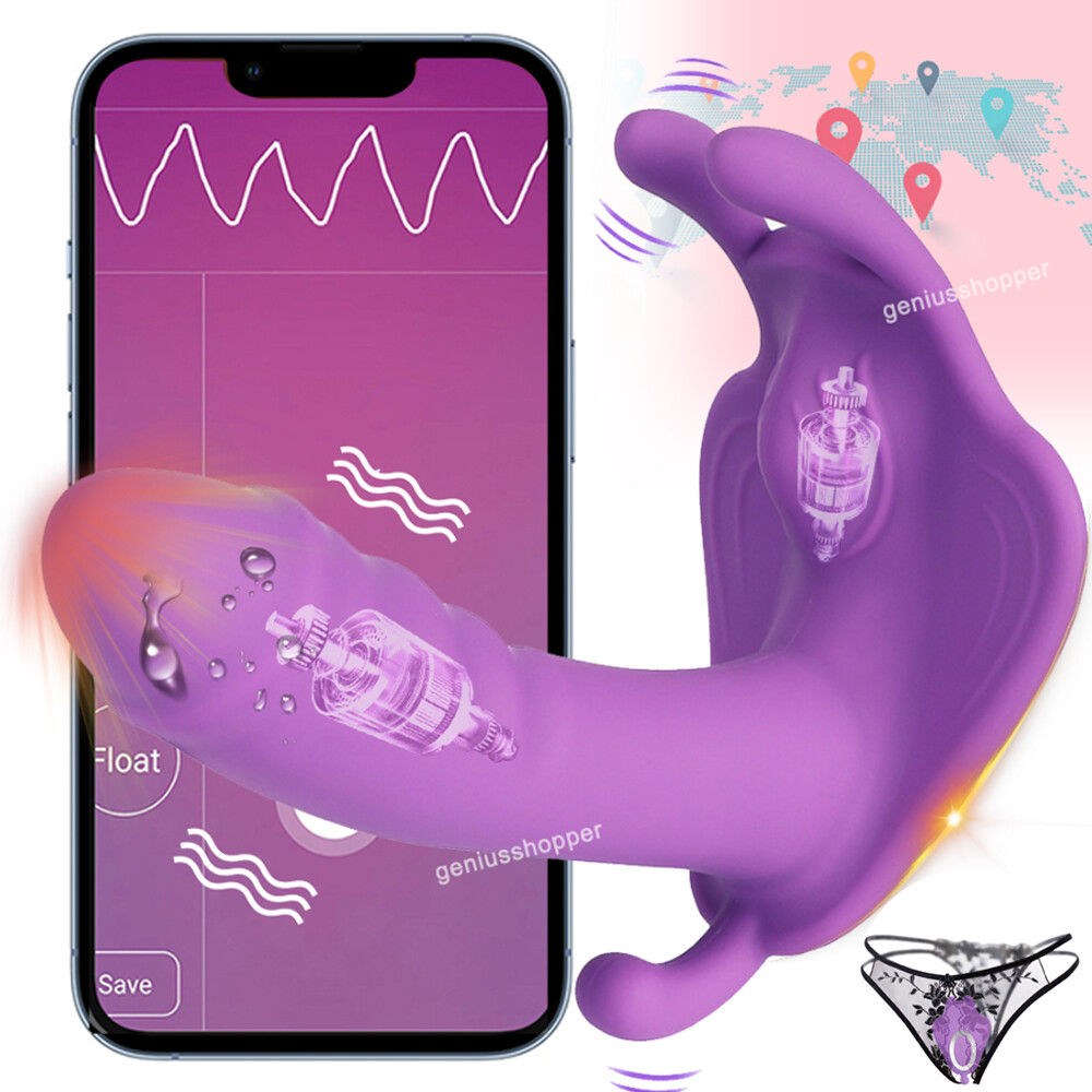 Wearable G-Spot Clit Vibrator Dildo Massager Remote Adult Sex Toys for Women US