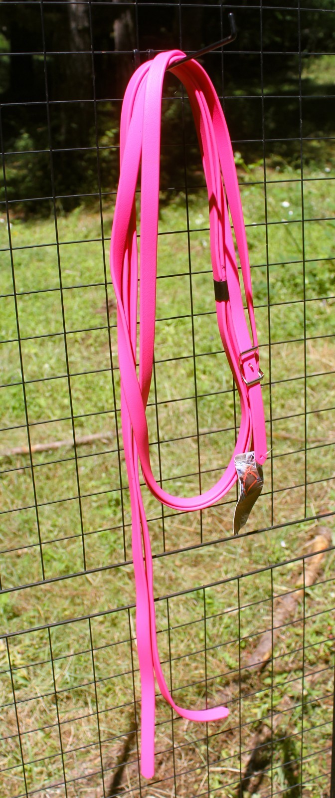 Biothane Split Reins - Hot Pink