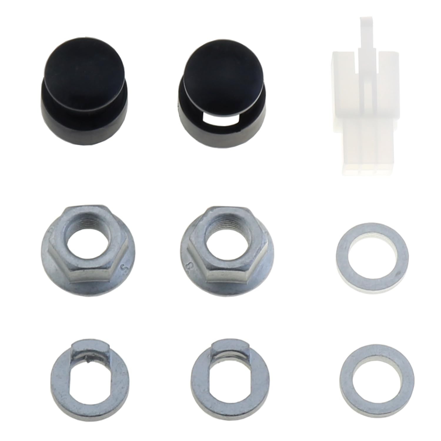 DGZZI 1 Set Motor Mounting Screws (M12) E-Bike Center Shaft Lock Hub Motor Nut
