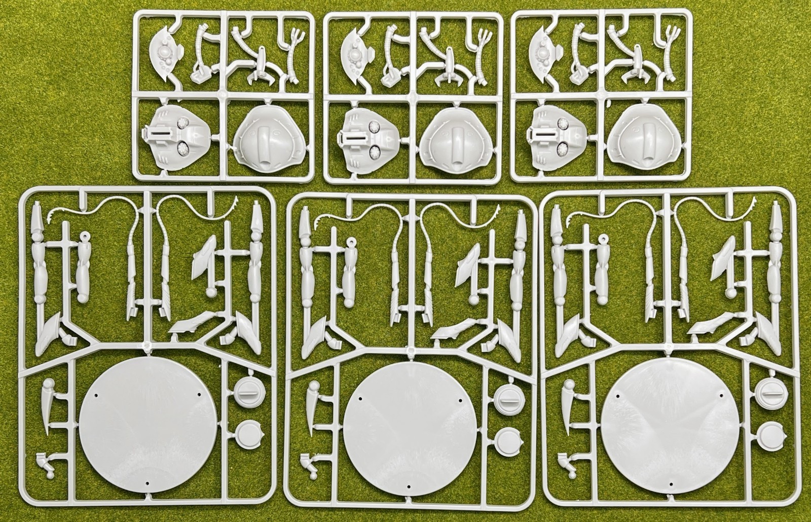 Alien Dungeon All Quiet on the Martian Front 1st Ed. - Scout Tripods x3 On Sprue